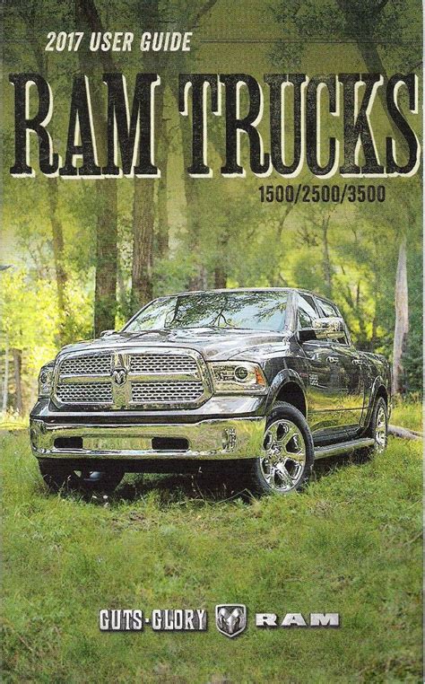 2017 RAM 2500 Owners Manual